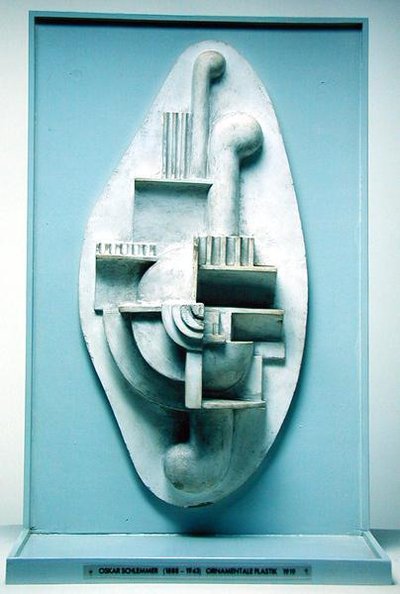 救済、1919（木） 作： Oskar Schlemmer